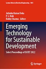 Télécharger le livre :  Emerging Technology for Sustainable Development