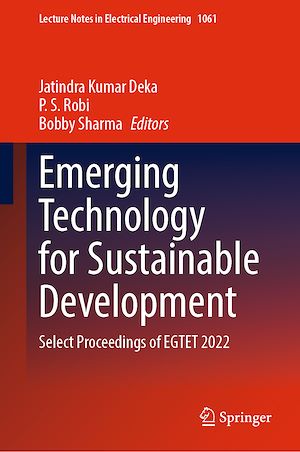 Téléchargez le livre :  Emerging Technology for Sustainable Development