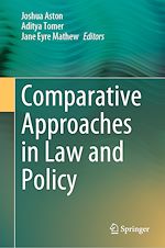 Télécharger le livre :  Comparative Approaches in Law and Policy