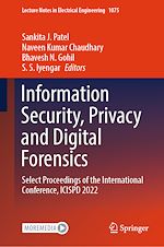 Télécharger le livre :  Information Security, Privacy and Digital Forensics