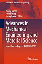 Télécharger le livre :  Advances in Mechanical Engineering and Material Science
