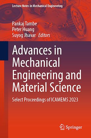 Téléchargez le livre :  Advances in Mechanical Engineering and Material Science