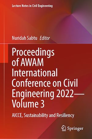 Téléchargez le livre :  Proceedings of AWAM International Conference on Civil Engineering 2022 - Volume 3