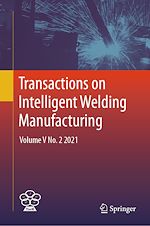 Télécharger le livre :  Transactions on Intelligent Welding Manufacturing