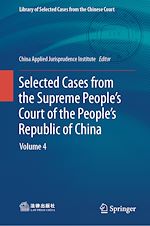 Télécharger le livre :  Selected Cases from the Supreme People's Court of the People's Republic of China