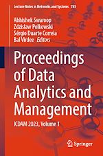 Télécharger le livre :  Proceedings of Data Analytics and Management