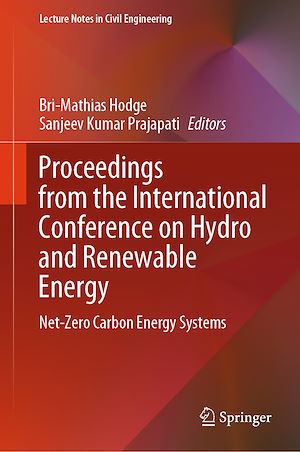 Téléchargez le livre :  Proceedings from the International Conference on Hydro and Renewable Energy