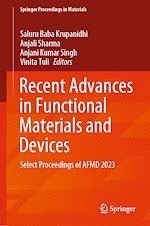 Télécharger le livre :  Recent Advances in Functional Materials and Devices