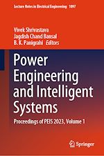 Télécharger le livre :  Power Engineering and Intelligent Systems