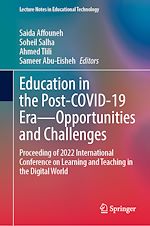 Télécharger le livre :  Education in the Post-COVID-19 Era—Opportunities and Challenges