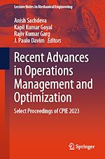 Télécharger le livre :  Recent Advances in Operations Management and Optimization