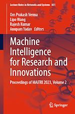 Télécharger le livre :  Machine Intelligence for Research and Innovations