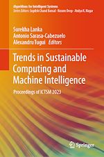Télécharger le livre :  Trends in Sustainable Computing and Machine Intelligence