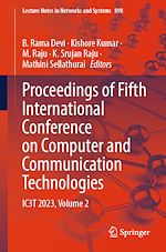 Télécharger le livre :  Proceedings of Fifth International Conference on Computer and Communication Technologies