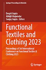 Télécharger le livre :  Functional Textiles and Clothing 2023
