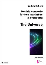 Télécharger le livre :  The Universe. Double concerto for two marimbas.