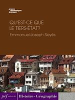 Télécharger le livre :  Qu'est-ce que le Tiers-État ?