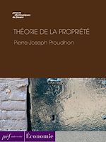 Télécharger le livre :  Théorie de la propriété