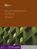 Télécharger le livre :  De la constance du sage