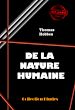 Télécharger le livre :  De la nature humaine. Essai pour introduire la méthode expérimentale de raisonnement dans les sujets moraux [édition intégrale revue et mise à jour]