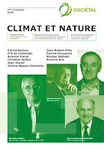 Télécharger le livre :  Revue Sociétal : Climat et Nature
