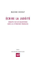 Download this eBook Ecrire la judéité