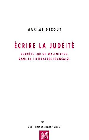 Download the eBook: Ecrire la judéité