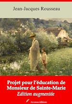 Download this eBook Projet pour l’éducation de monsieur de Sainte-Marie – suivi d'annexes