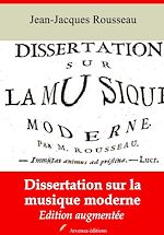 Download this eBook Dissertation sur la musique moderne – suivi d'annexes