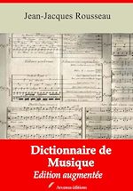 Télécharger le livre :  Dictionnaire de musique – suivi d'annexes