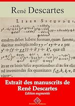 Download this eBook Extraits rares des manuscrits de René Descartes – suivi d'annexes