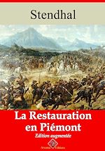 Télécharger le livre :  La Restauration en Piémont – suivi d'annexes