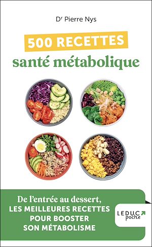 Téléchargez le livre :  500 recettes santé métabolique