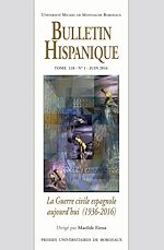 Download this eBook Bulletin Hispanique - Tome 118 - N°1 juin 2016