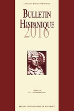 Download this eBook Bulletin Hispanique - Tome 118 - N° 2 décembre 2016