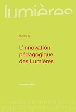 Download this eBook L'innovation pédagogique des Lumières