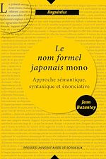 Download this eBook Le nom formel japonais mono