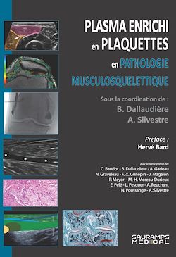 Télécharger le livre :  Plasma enrichi en plaquettes en pathologie musculosquelettique
