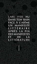 Download this eBook Nu dans ton bain face à l'abîme