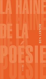 Télécharger le livre :  La Haine de la poésie