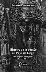 Download this eBook Histoire de la pensée au Pays de Liège