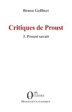 Télécharger le livre :  Critiques de Proust