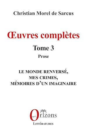 Téléchargez le livre :  Œuvres complètes