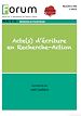 Télécharger le livre :  Forum 165 : Acte(s) d'écriture en Recherche-Action