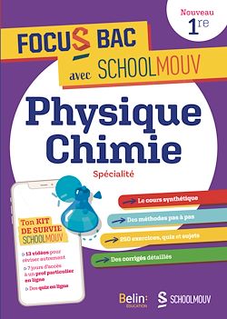 Télécharger le livre :  Focus Bas :  Physique-Chimie - Spécialité Première