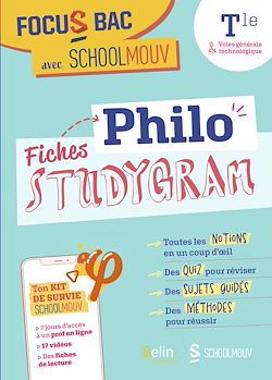 Télécharger le livre :  Focus BAC : Fiches Studygram Philo - Spécialité Terminale (Voies générale et technologique)