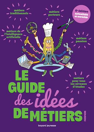 Le guide des idées de métiers | POUVERREAU, SANDRINE. Auteur