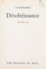 Download this eBook Désobéissance