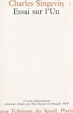 Télécharger le livre :  Essai sur l'Un