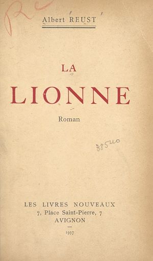 Téléchargez le livre :  La lionne